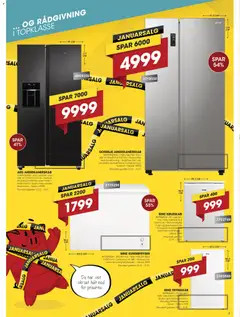 Punkt1 - Tilbudsavis gyldig fra 27.12.2025 | Side: 7 | Produkter: Æg, Køleskab