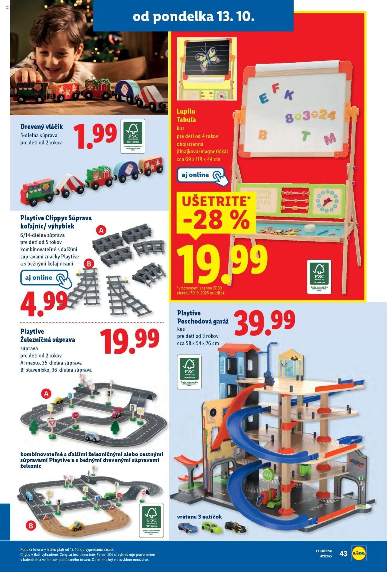 Nové Lidl akcie – leták je platný od 16.10.2025 | Strana: 99