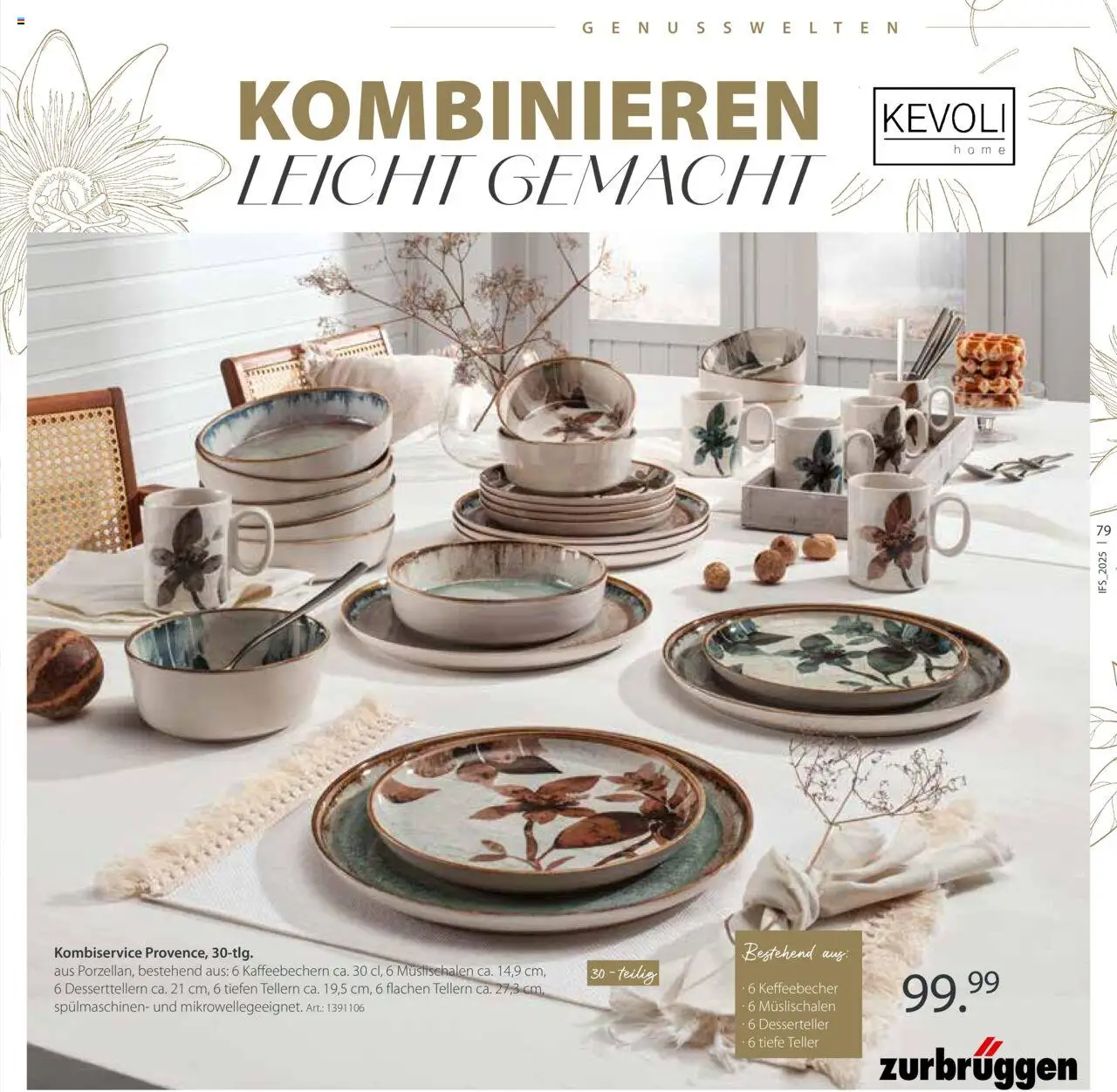 Zurbrüggen Lebenslust - gültig ab dem 01.04.2025 | Seite: 79