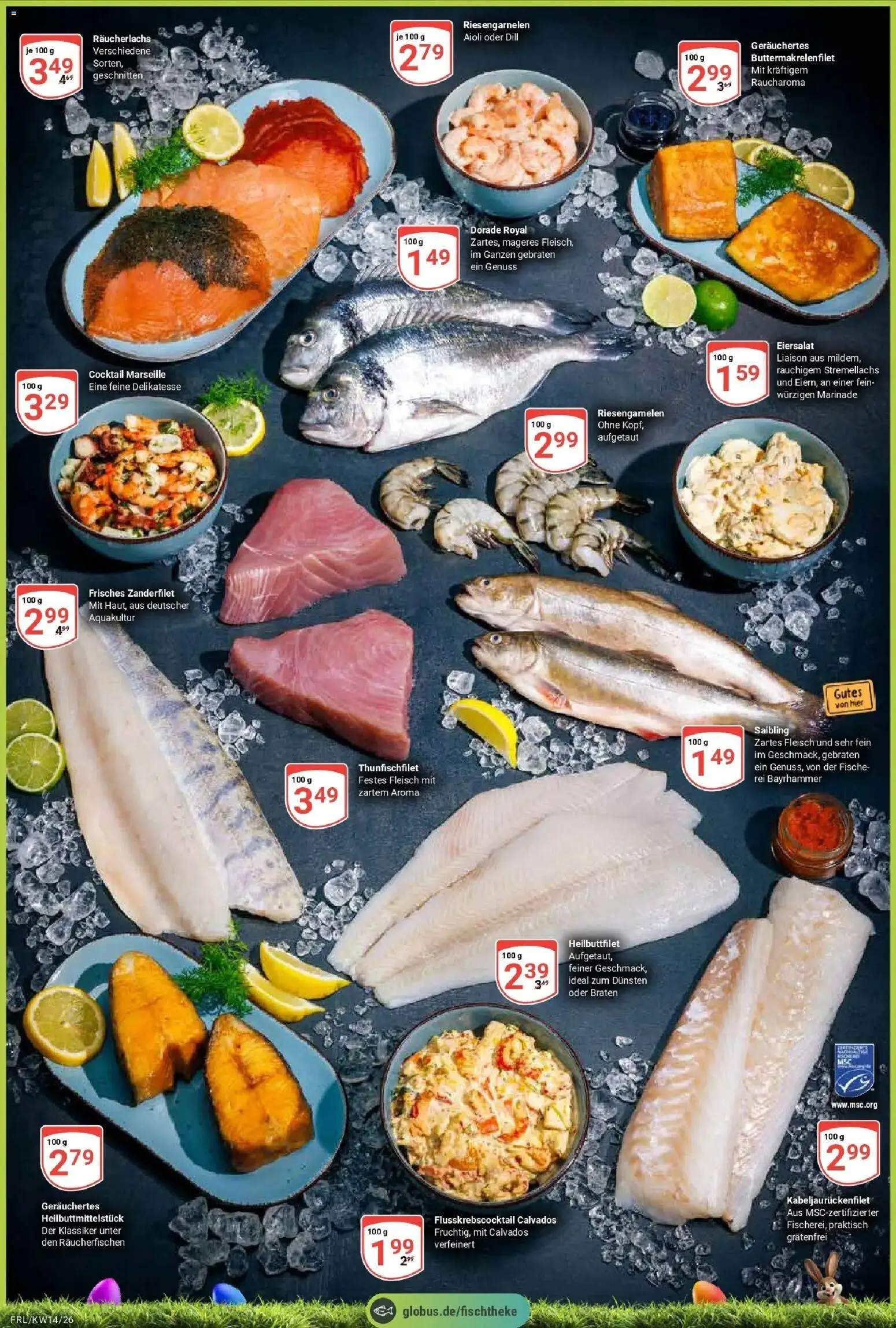 Globus prospekt Freilassing	 – gültig ab 30.03.2026 | Seite: 5 | Produkte: Dorade, Räucherlachs, Dill, Fleisch