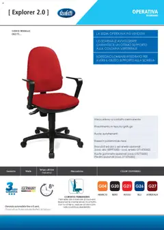 Anteprima del volantino Buffetti Sedie catalogo valido a partire dal 28.06.2025 | Pagina: 39 | Prodotti: Braccioli, Anello, Sedia