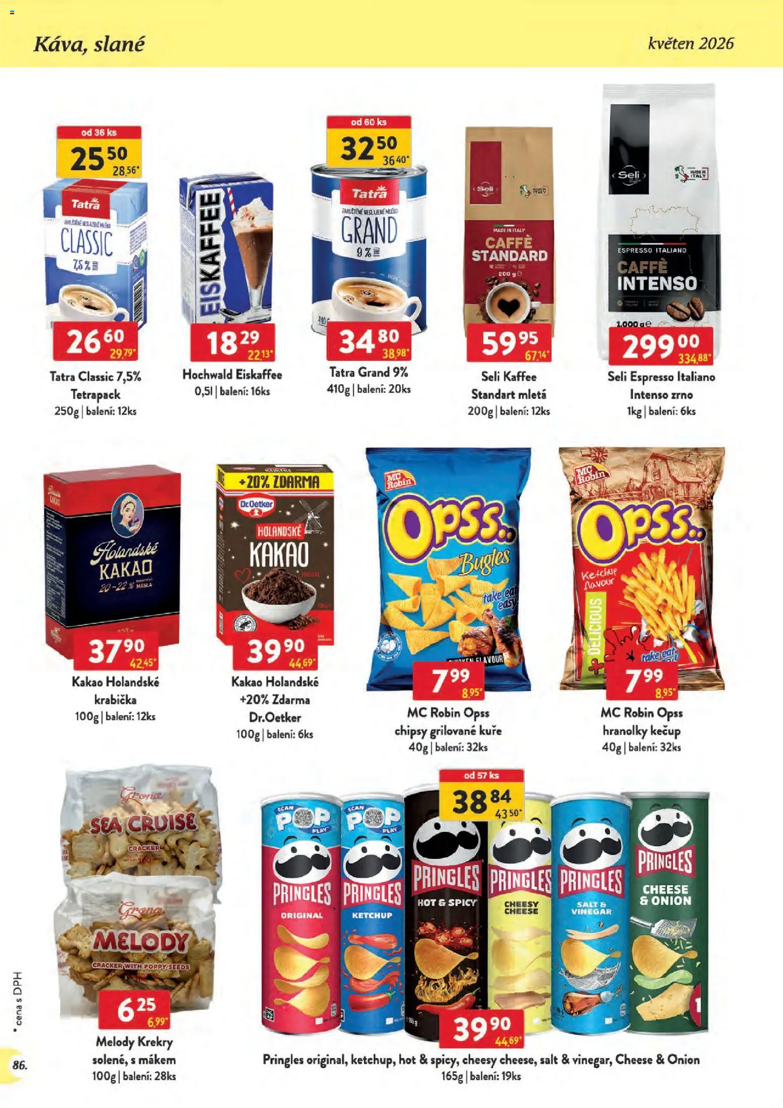 Astur & Qanto leták - Velkoobchod 05/2026 od 01.05.2026 | Strana: 86 | Produkty: Mléko, Krabička, Hranolky, Kečup