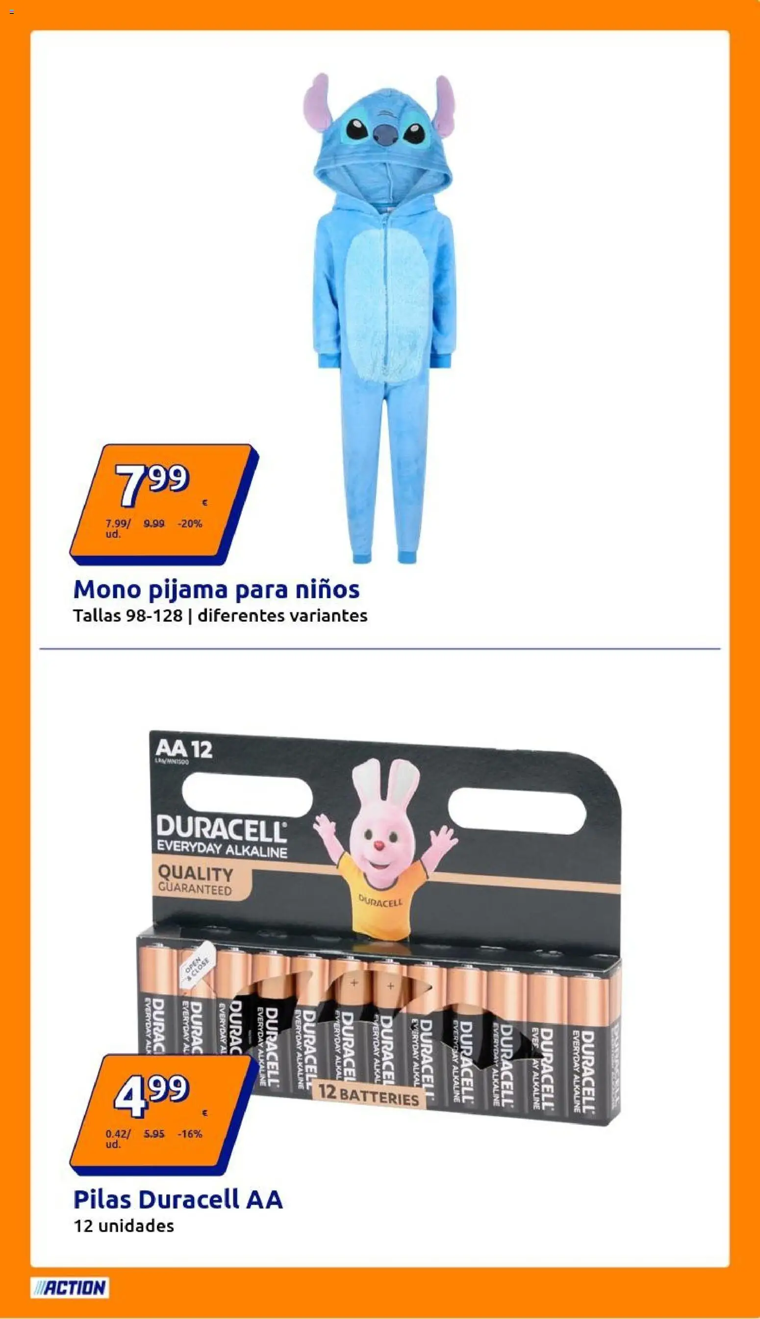 Action - Action ES week 52 2025 │ válido desde el 24.12.2025 | Página: 5 | Productos: Pijama