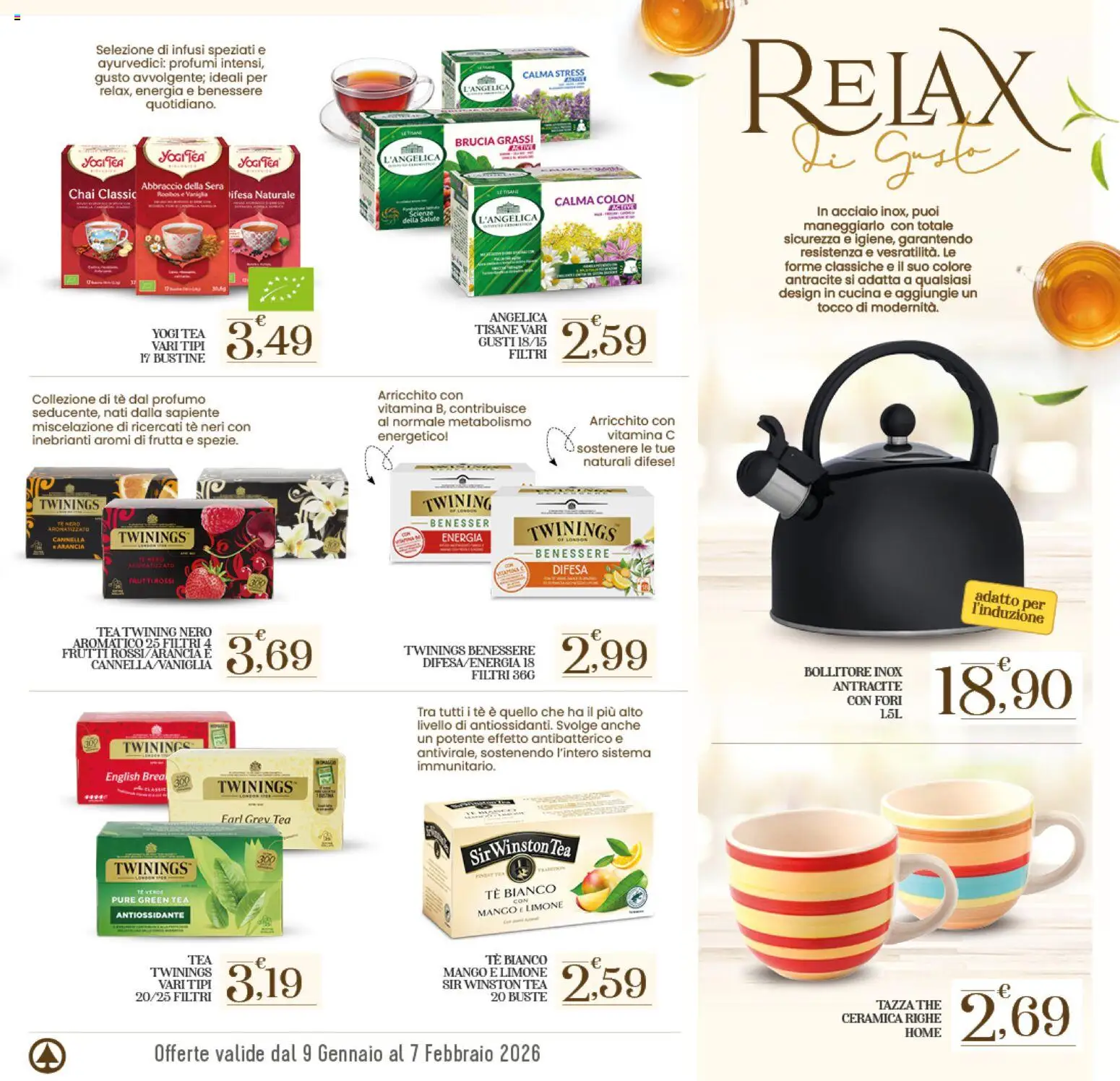 Volantino Interspar del 16.01.2026 | Pagina: 3 | Prodotti: Tè, Frutta, Mango, The