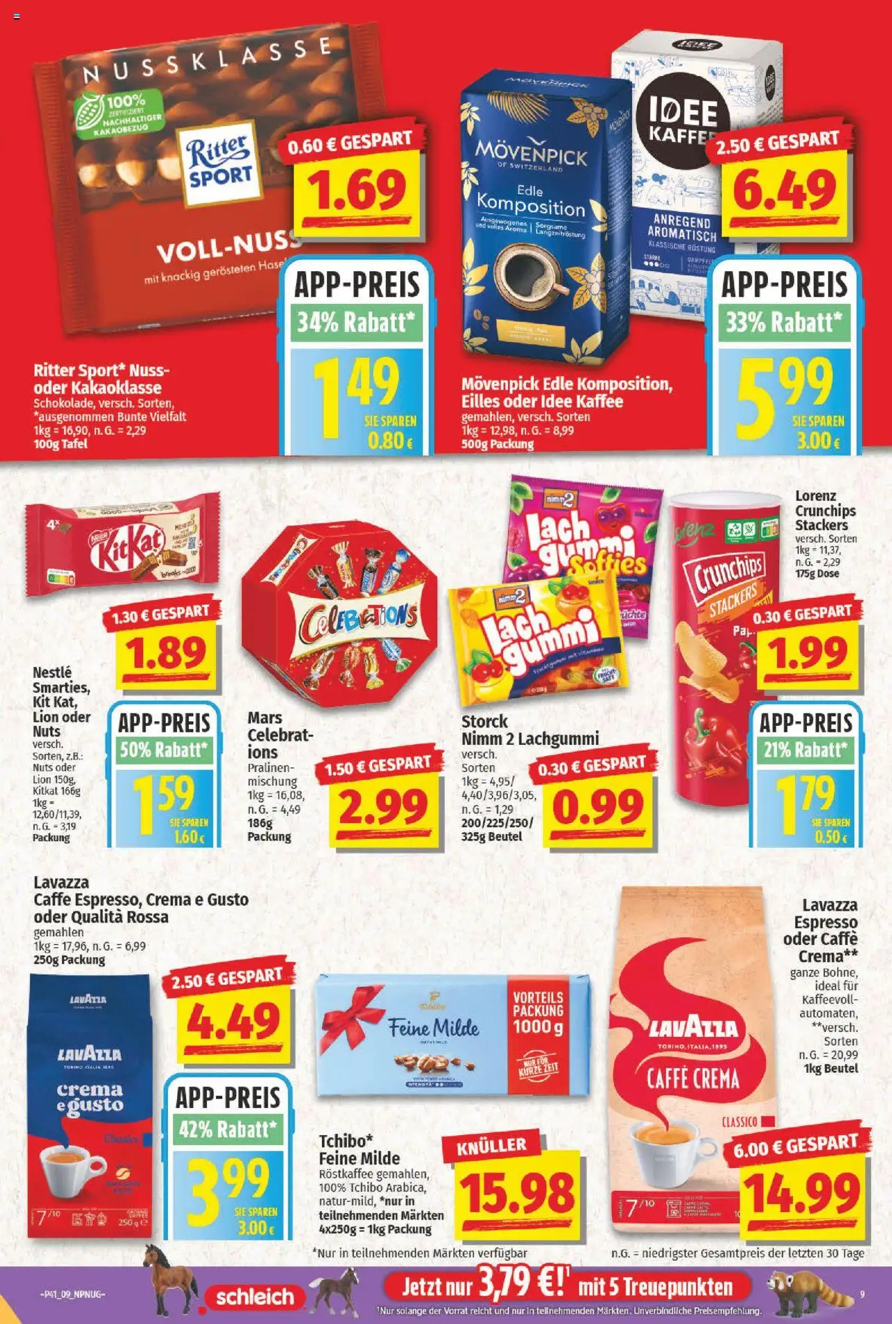 NP Discount Prospekt 	 – gültig ab 06.10.2025 | Seite: 9 | Produkte: Lavazza, Idee kaffee, Kaffee, Mars