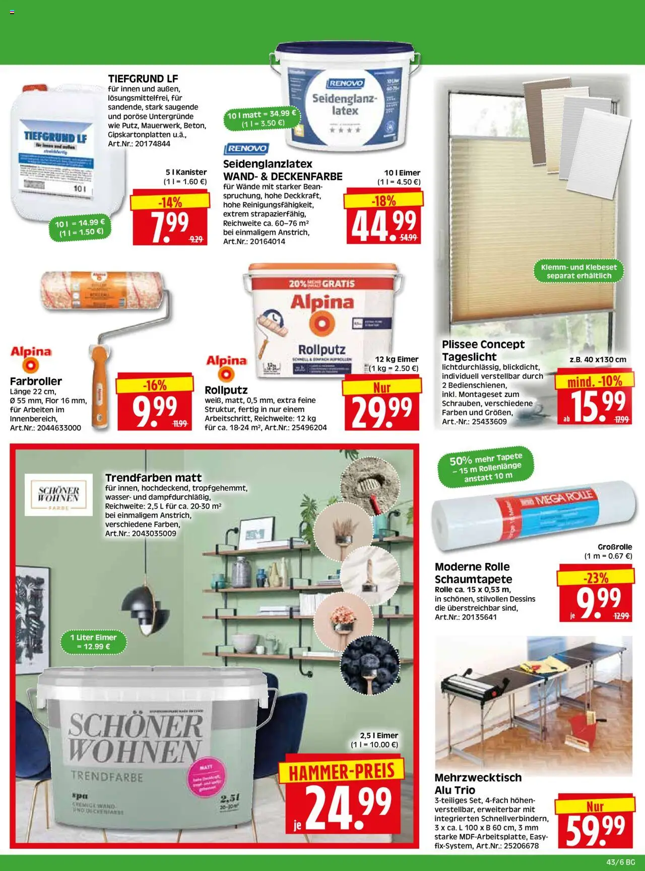 HERKULES Bau & Garten – gültig ab 20.10.2025 | Seite: 6 | Produkte: Wasser