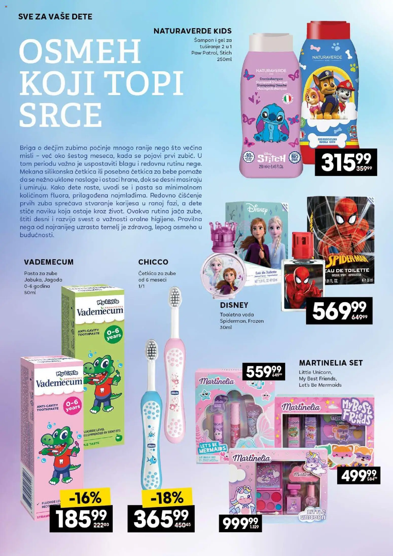 Roda katalog - važi od 27.11.2025 | Strana: 18 | Proizvode: Sto, Jagoda, Pasta za zube, Četkica za zube