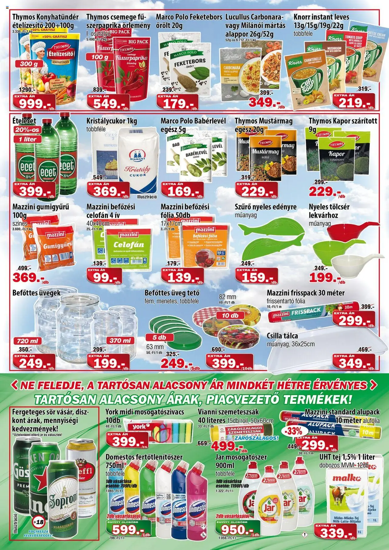 Vianni akciós ujság - amely érvényes a következő dátumtól: 28.05.2025 | Oldal: 2 | Termékek: Kapor, Rösti, Sör, Mosogatószer