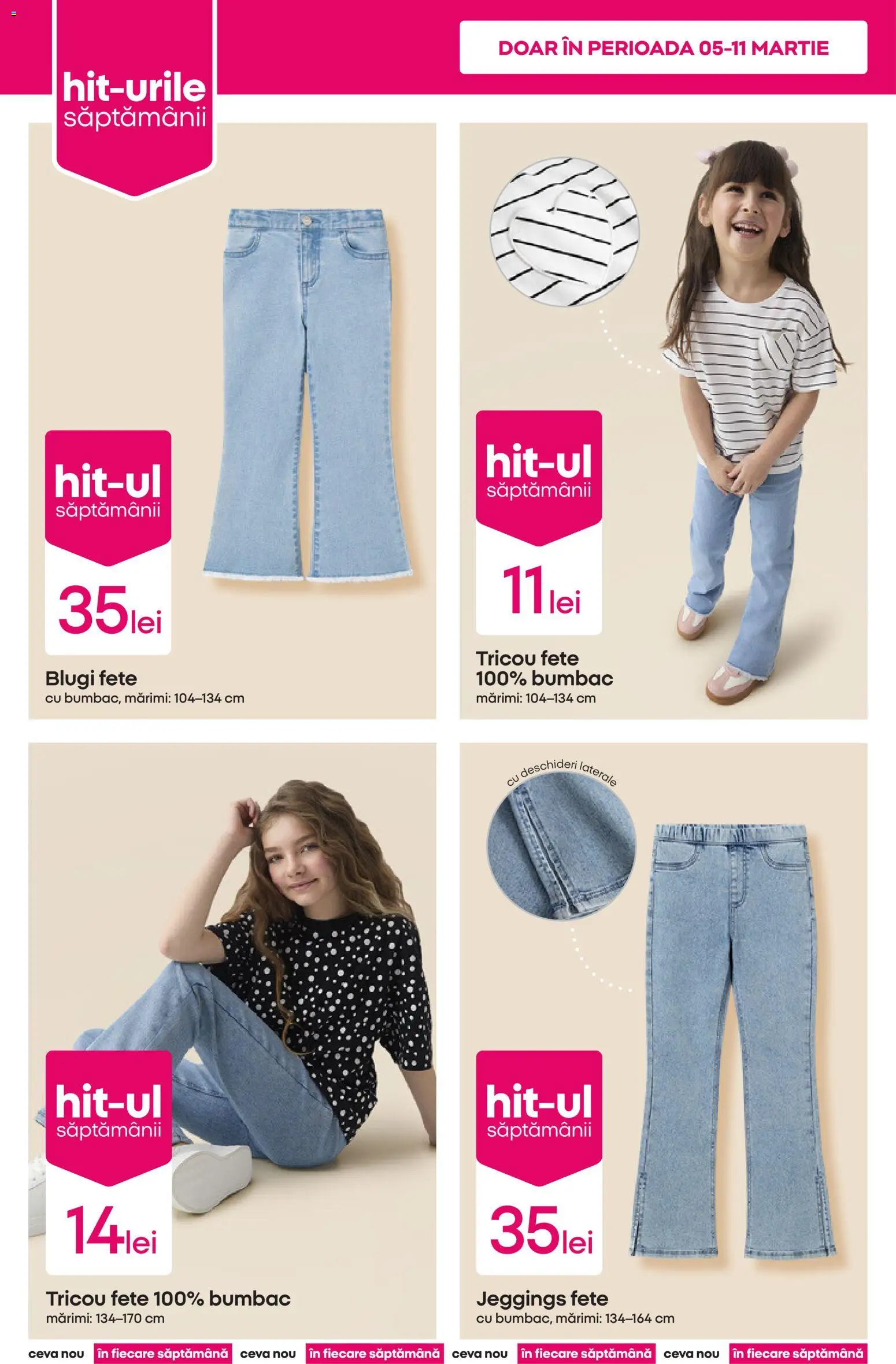 Noul catalog Pepco – valabil de la 05.03.2026 | Pagină: 2 | Produse: Blugi, Tricou