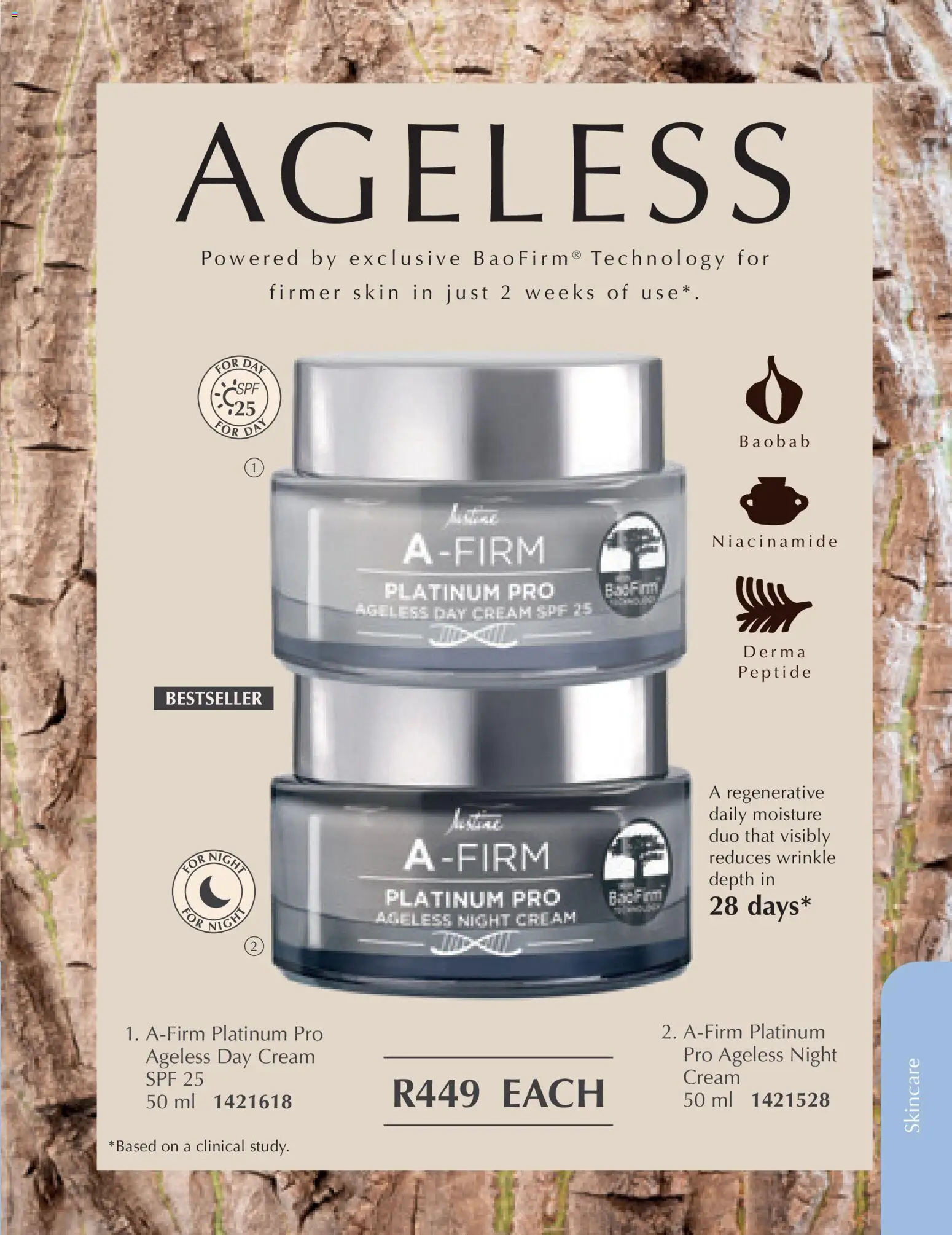 New Justine catalogue – valid from 01.03.2026 | Page: 31 | Products: Cream, Night cream, Day cream