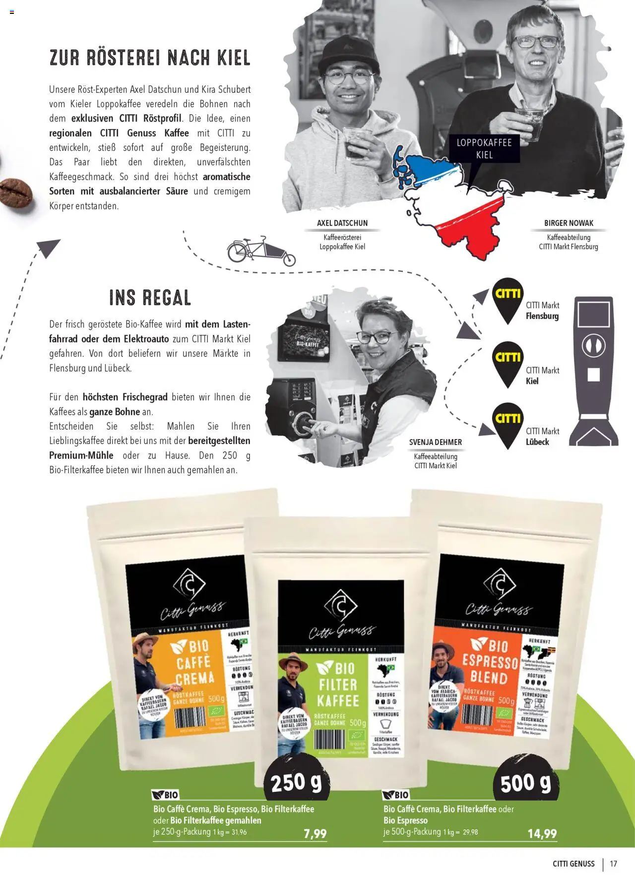 CITTI Markt  CITTI Genuss – gültig ab 15.10.2025 | Seite: 17 | Produkte: Kaffee, Regal