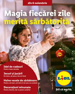 Ofertele Lidl valabile de la 06.11.2025