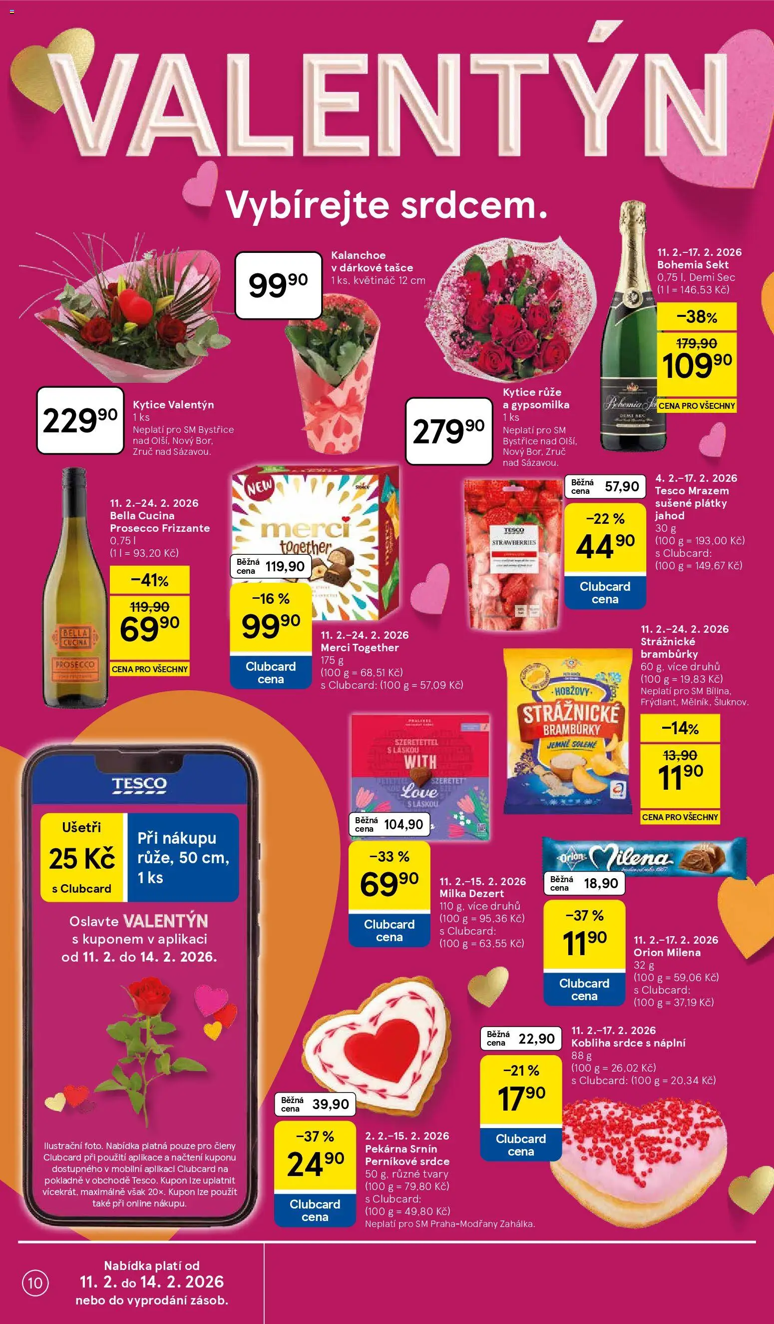 Tesco leták - Supermarket od 11.02.2026 | Strana: 10