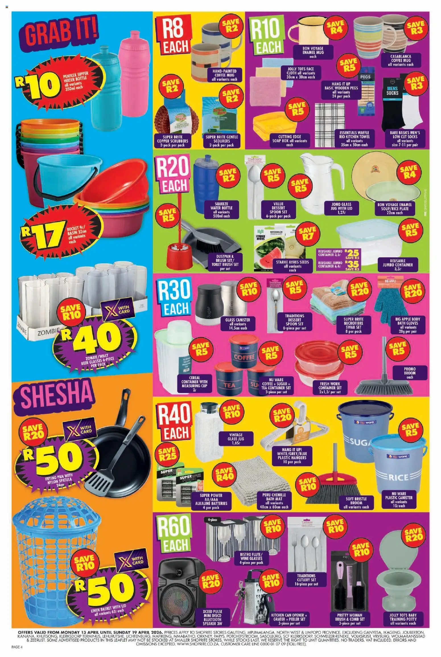 New Shoprite catalogue – valid from 13.04.2026 | Page: 4