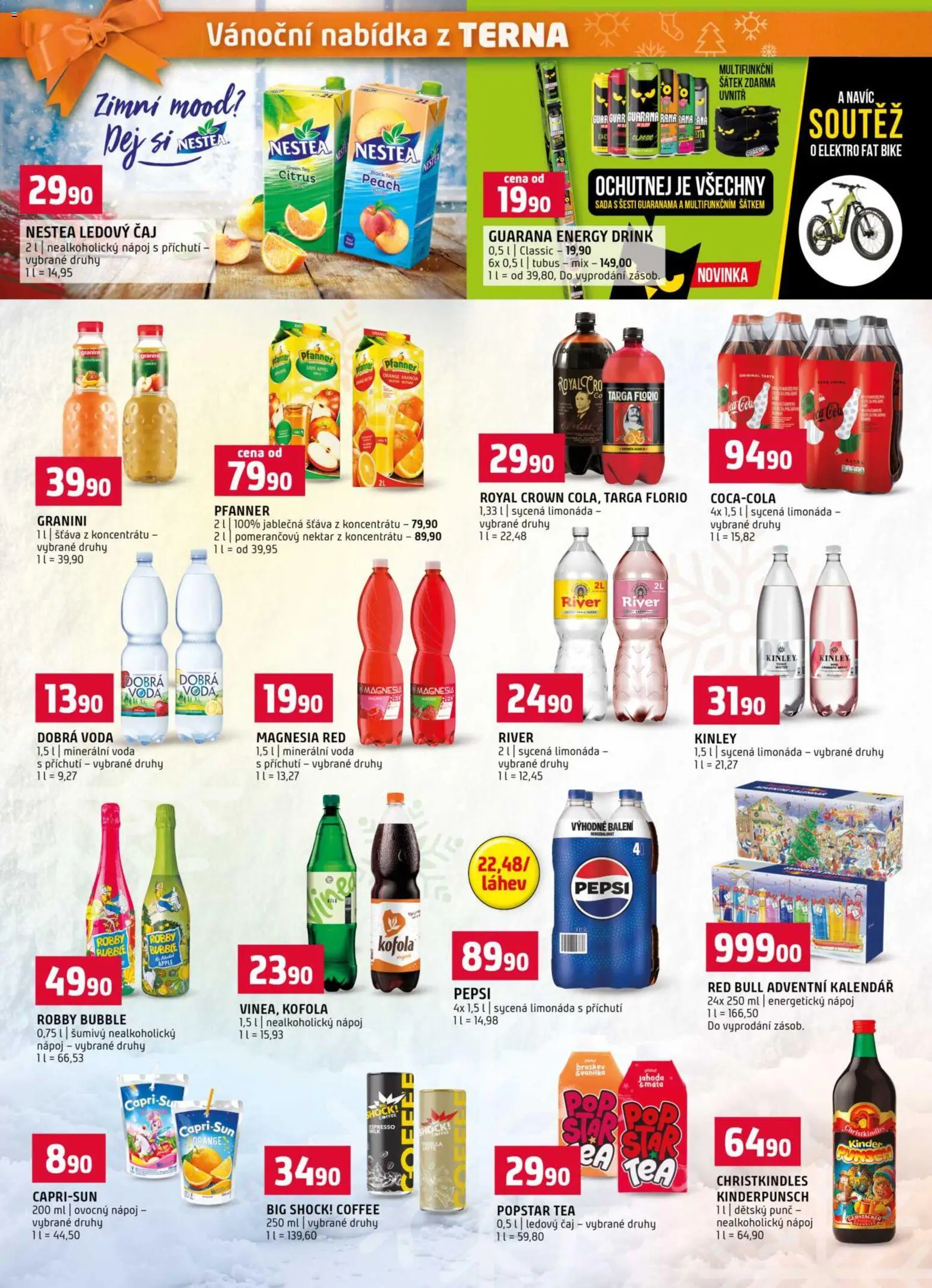 Terno leták - Olomouc  od 17.12.2025 | Strana: 22 | Produkty: Nestea, Limonáda, Elektro, Energy drink