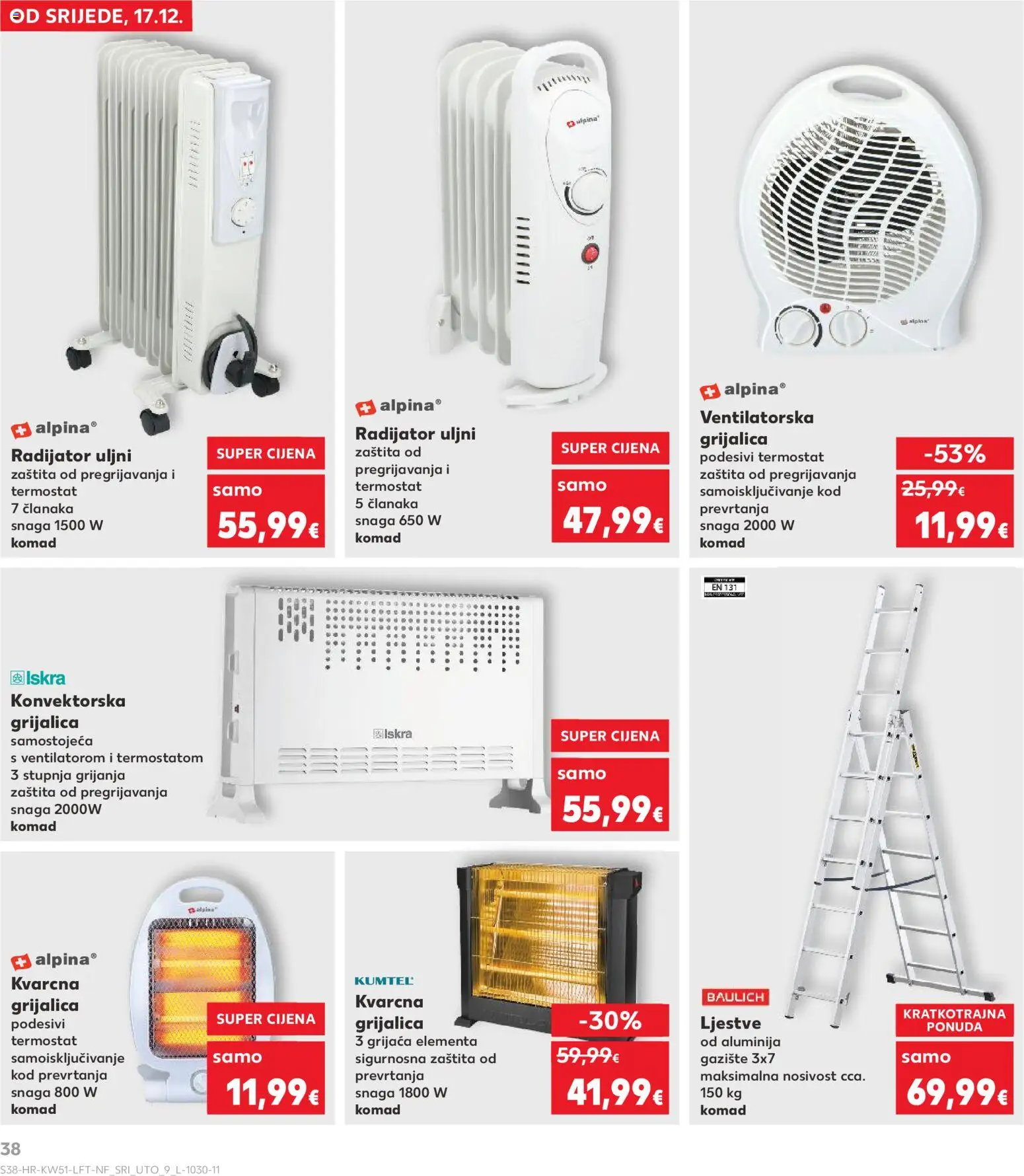 Kaufland katalog | vrijedi od 17.12.2025 | Stranica: 38