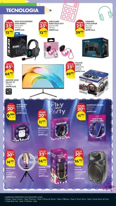 Pingo Doce Regresso às Aulas Hipers │ válido de 05.08.2025 | Página: 28 | Produtos: Monitor, Microfone, USB