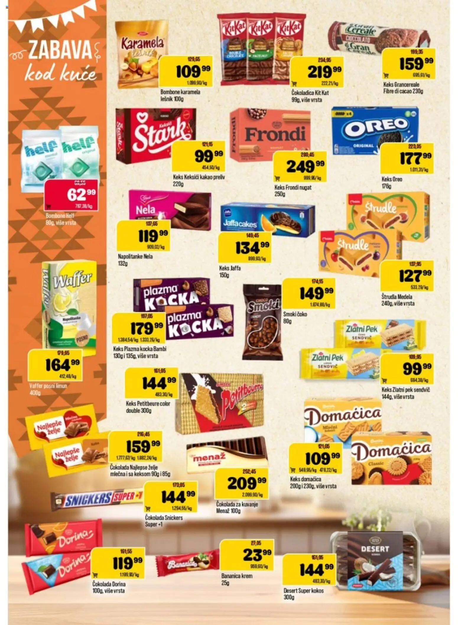 Podunavlje katalog - važi od 11.03.2026 | Strana: 8 | Proizvode: Čokolada za kuvanje, Plazma, Lešnik, Limun