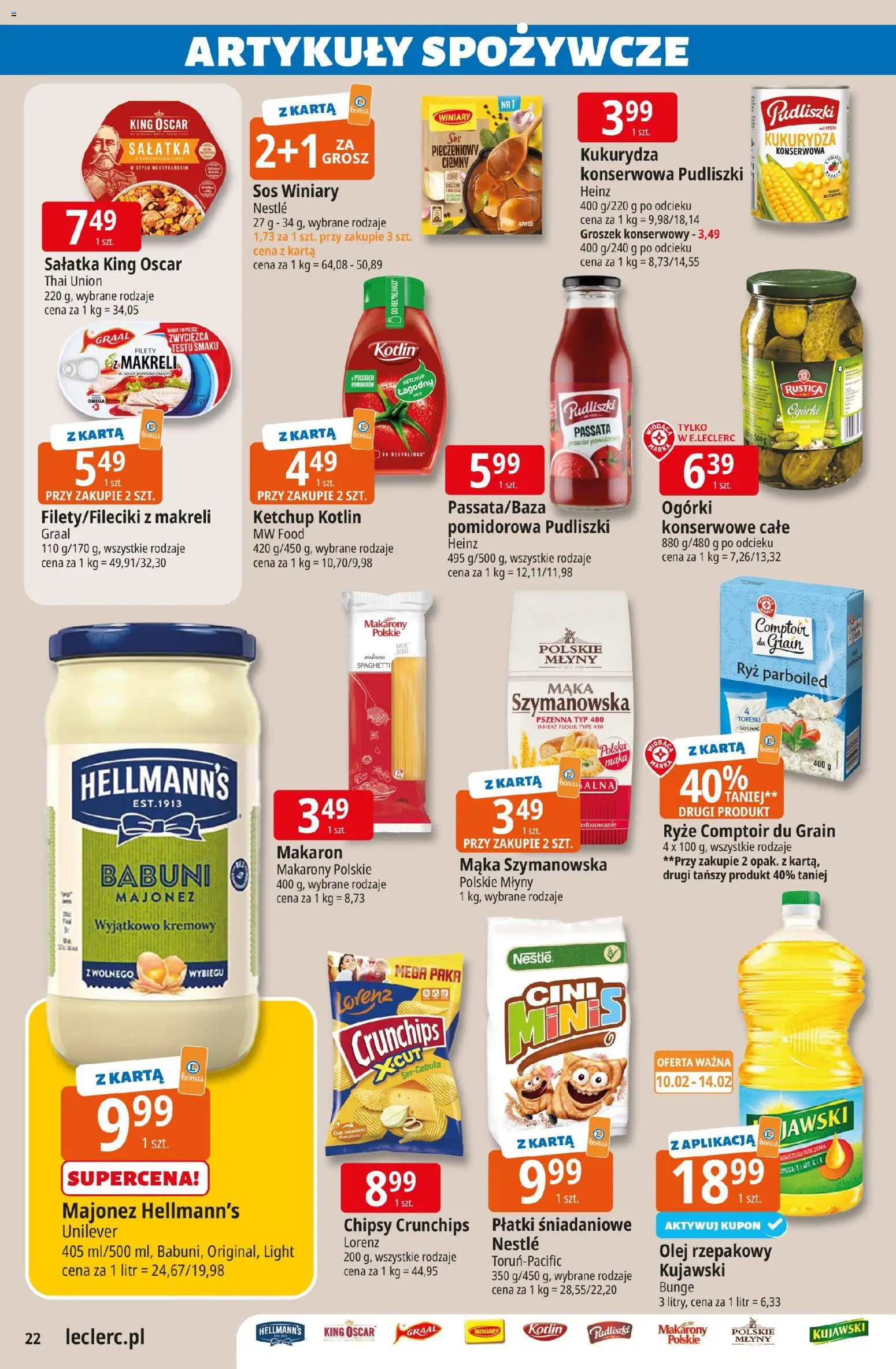 E.Leclerc Gazetka - Tychy od 10.02.2026 | Strona: 22