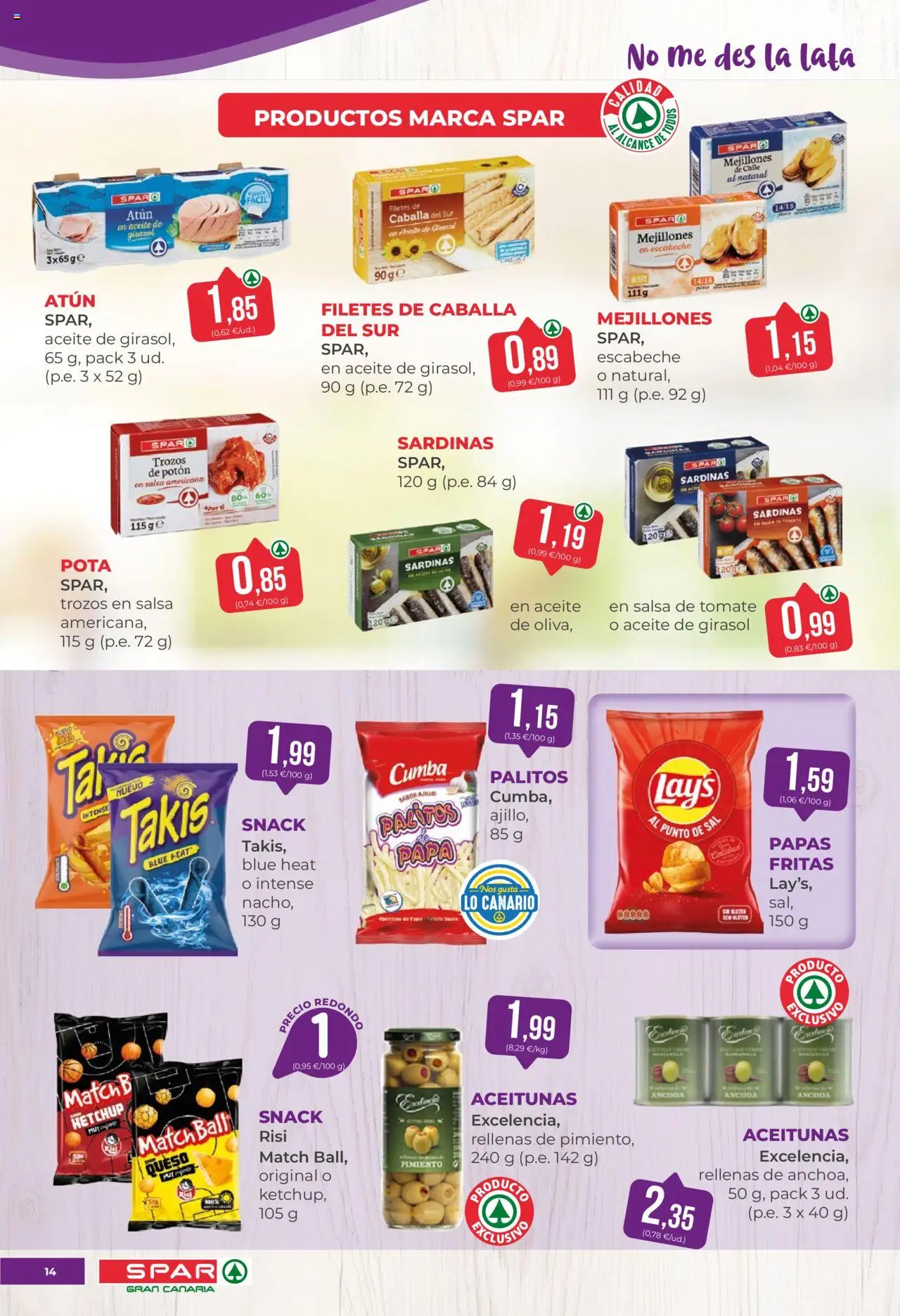 Spar folleto │ válido desde el 19.09.2025 | Página: 14 | Productos: Κάδος απορρυμάτων, Aceite de girasol, Anchoa, Σταθμός εργασίας