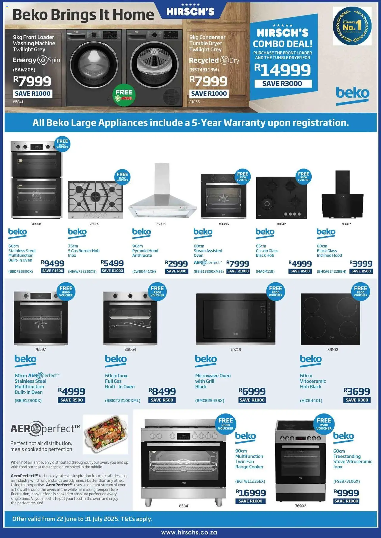 Hirsch's Specials │ valid from 24.06.2025 | Page: 26 | Products: Washing machine, Microwave oven, Stove, Microwave
