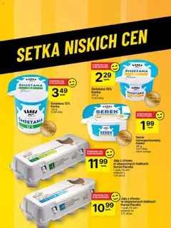 Delikatesy Centrum Gazetka od 10.07.2025 | Strona: 48 | Produkty: Serek homogenizowany, Serek, Śmietana, Jaja