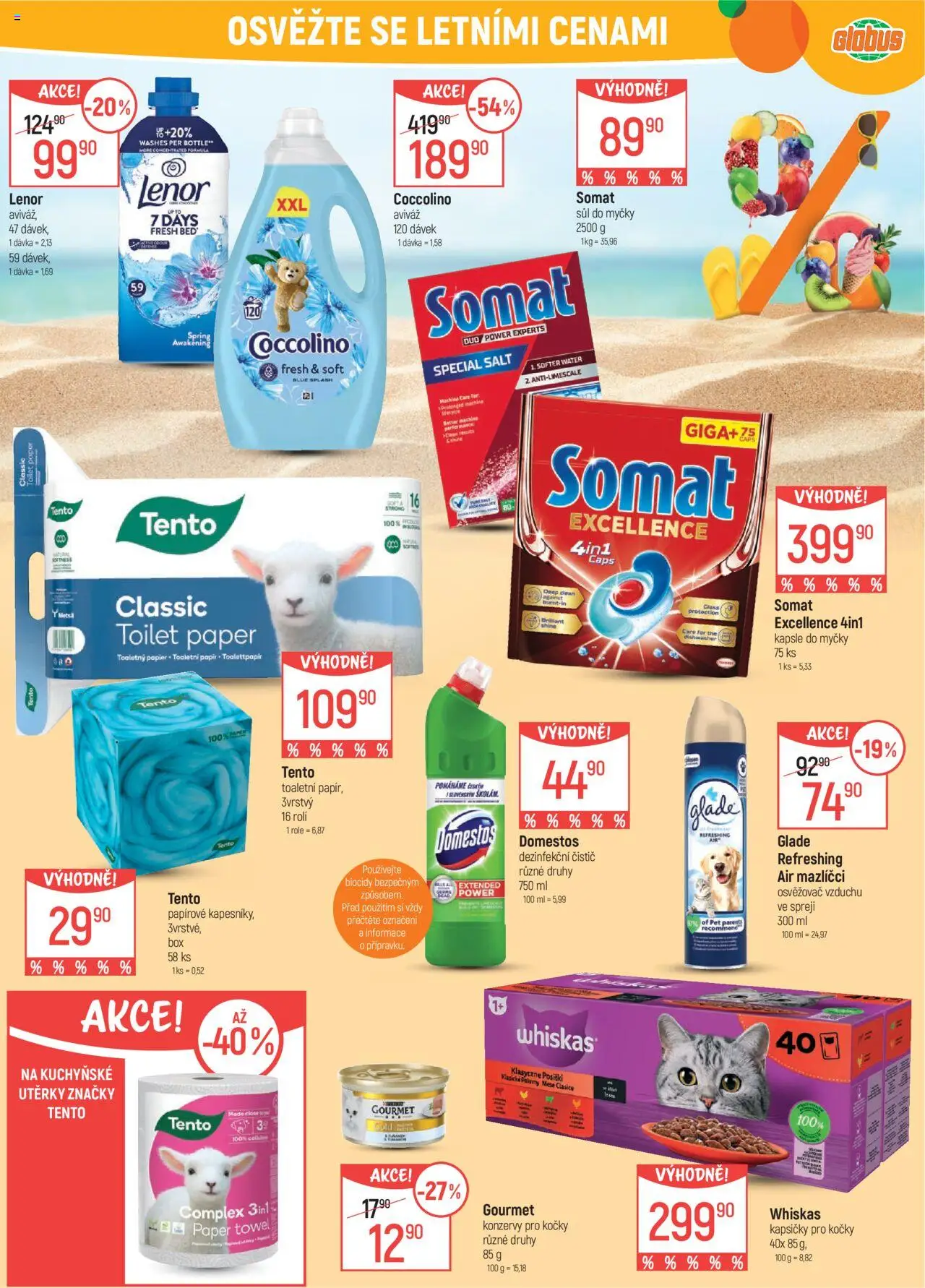 Globus leták - Trmice od 04.06.2025 | Strana: 15 | Produkty: Box, Kapsle, Kapsle do myčky, Somat