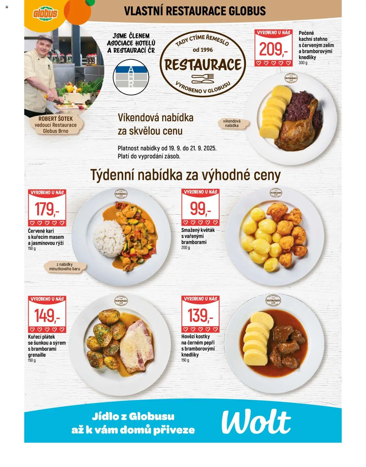 Globus leták - Brno od 17.09.2025 | Strana: 10 | Produkty: Hovězí, Globus, Rýži, Kostky
