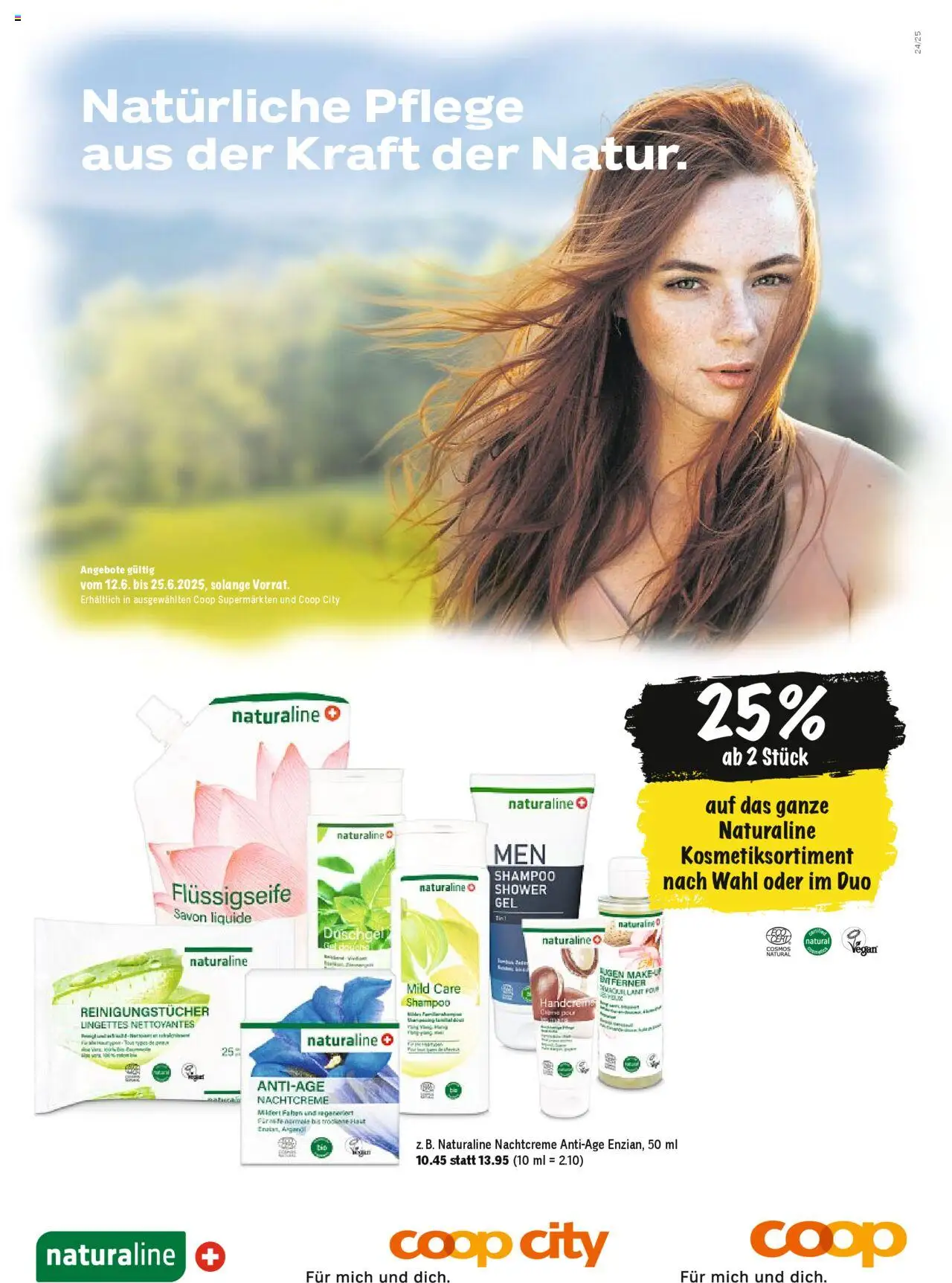 Coop - Magazin ab 12.06.2025 | Seite: 15 | Produkte: Make-up, Shower Gel, Nachtcreme, Creme
