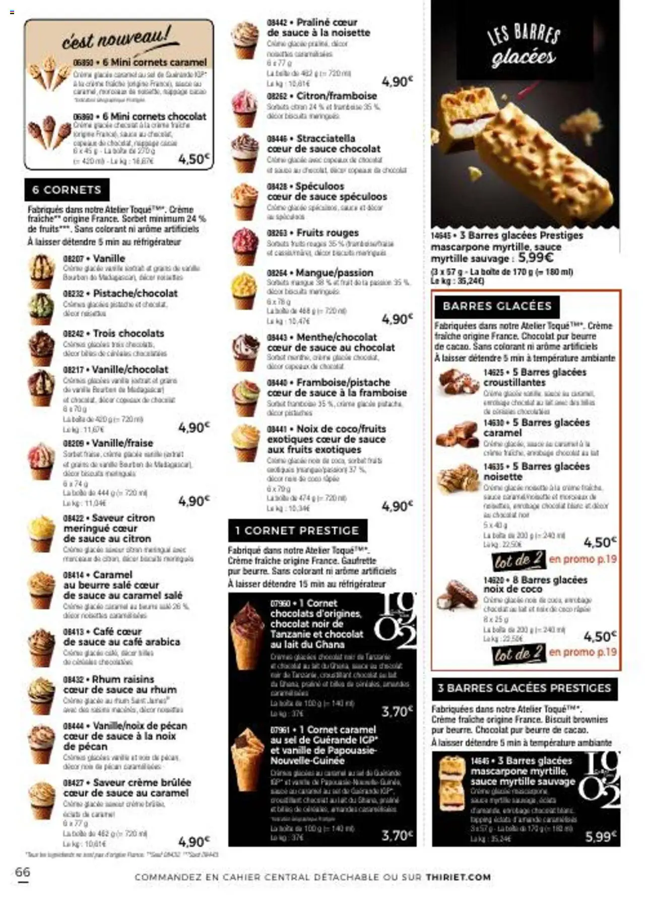  | Page: 66 | Produits: Noix de coco, Rhum, Pistaches, Café