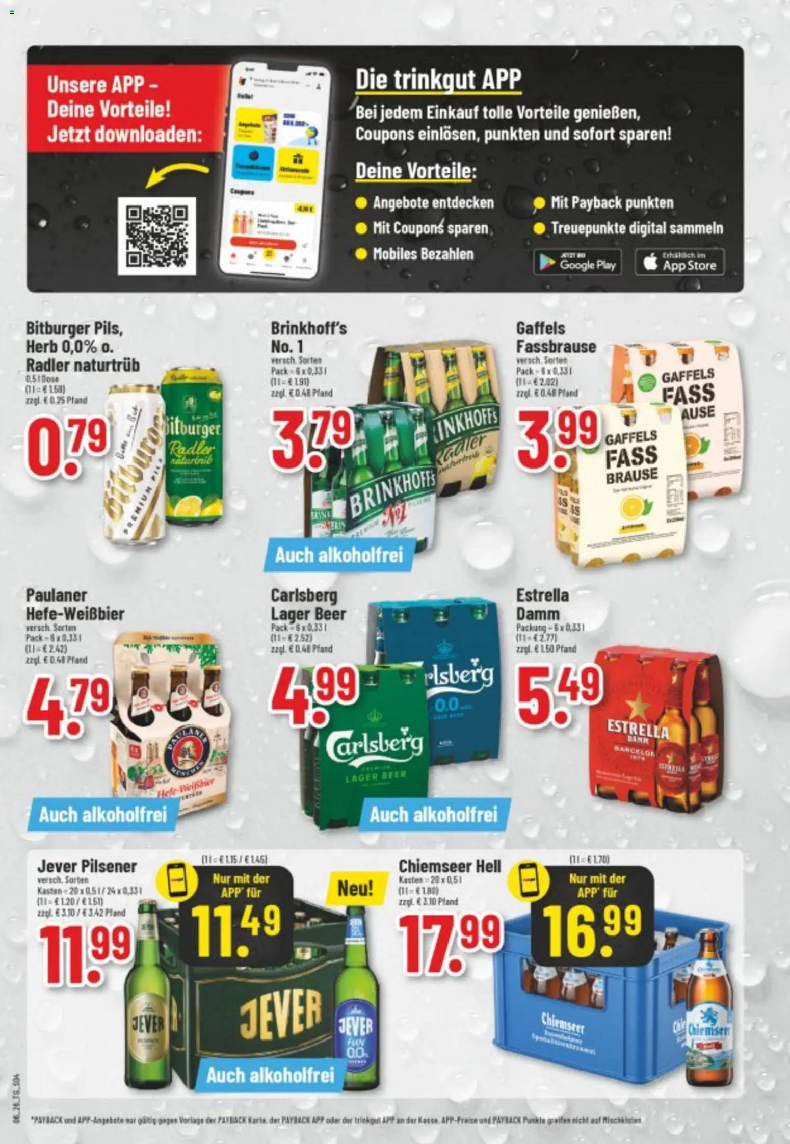 Trinkgut Prospekt 	 – gültig ab 02.02.2026 | Seite: 4 | Produkte: Bitburger, Carlsberg, Radler, Paulaner