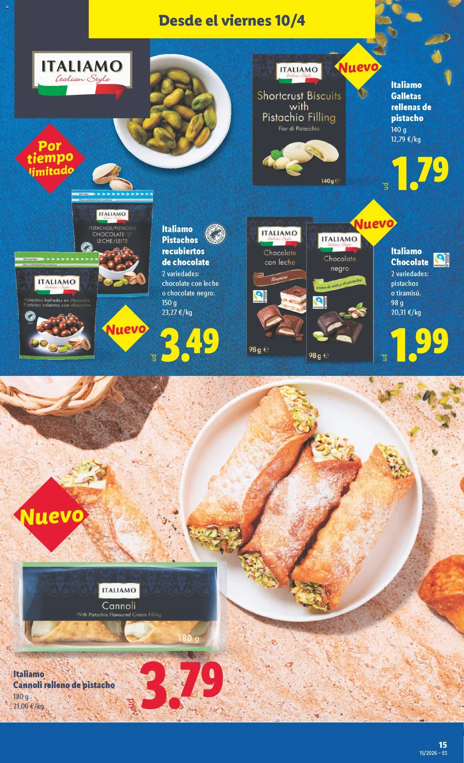 Lidl folleto │ válido desde el 06.04.2026 | Página: 33 | Productos: Leche, Chocolate, Galletas, Galletas rellenas