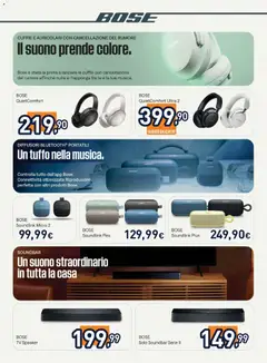 Anteprima del volantino Unieuro volantino valido a partire dal 27.02.2026 | Pagina: 39 | Prodotti: Soundbar, TV, Cuffie, Speaker