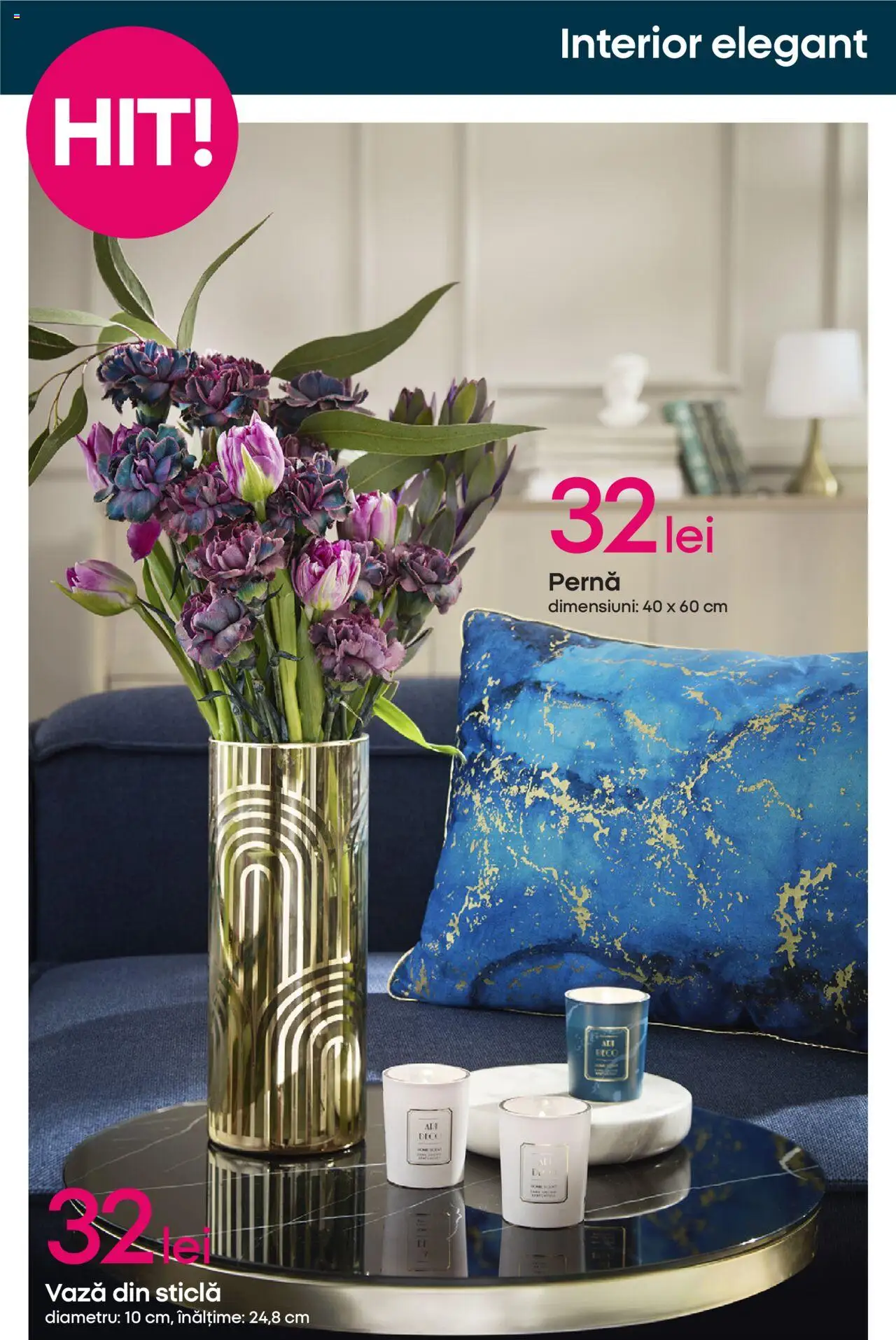 Catalog Pepco – valabil de la 03.07.2025 | Pagină: 10 | Produse: Pernă, Vază