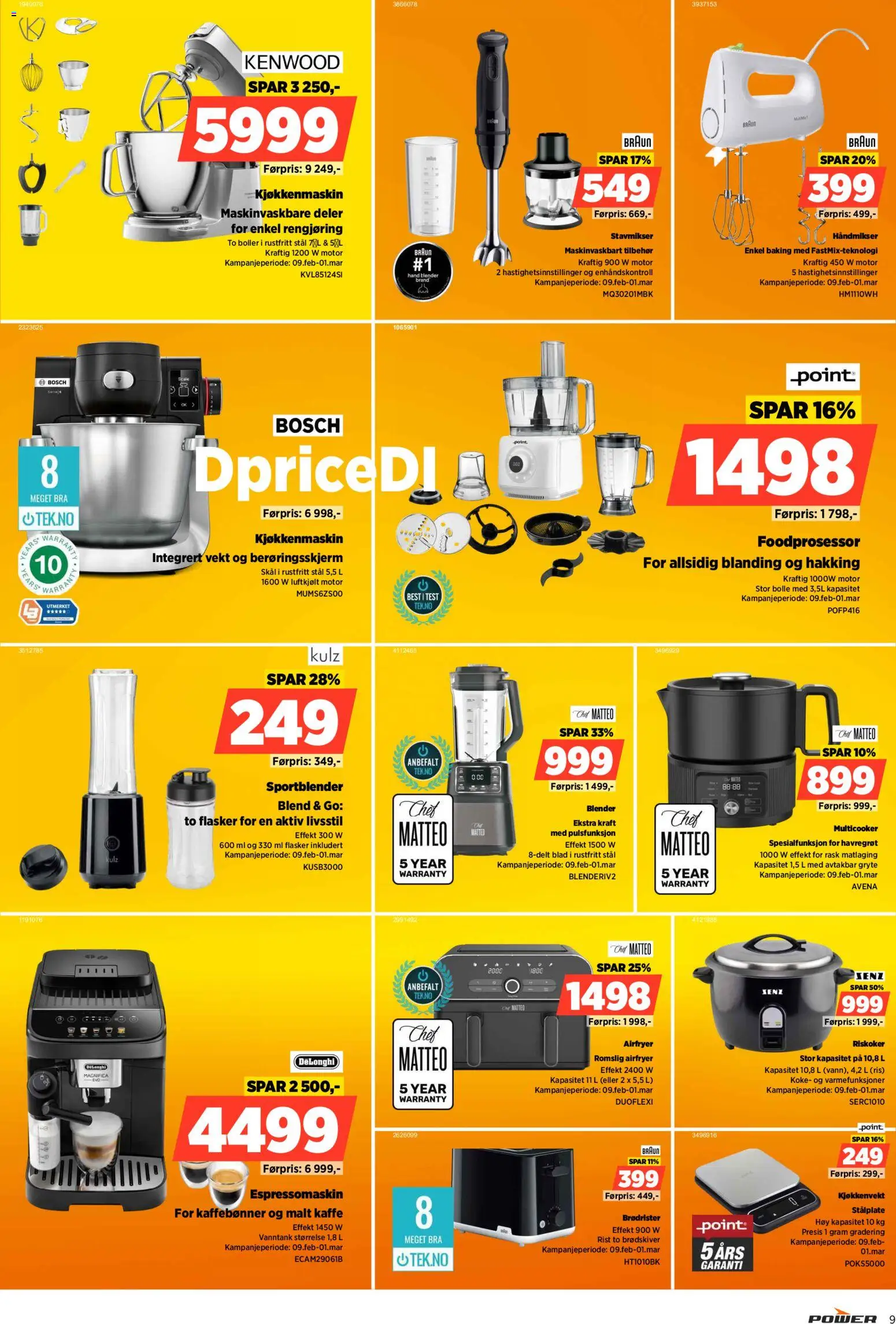 {H1} | Side: 9 | Produkter: Stavmikser, Detergent de vase, Ris, Суміш дитяча