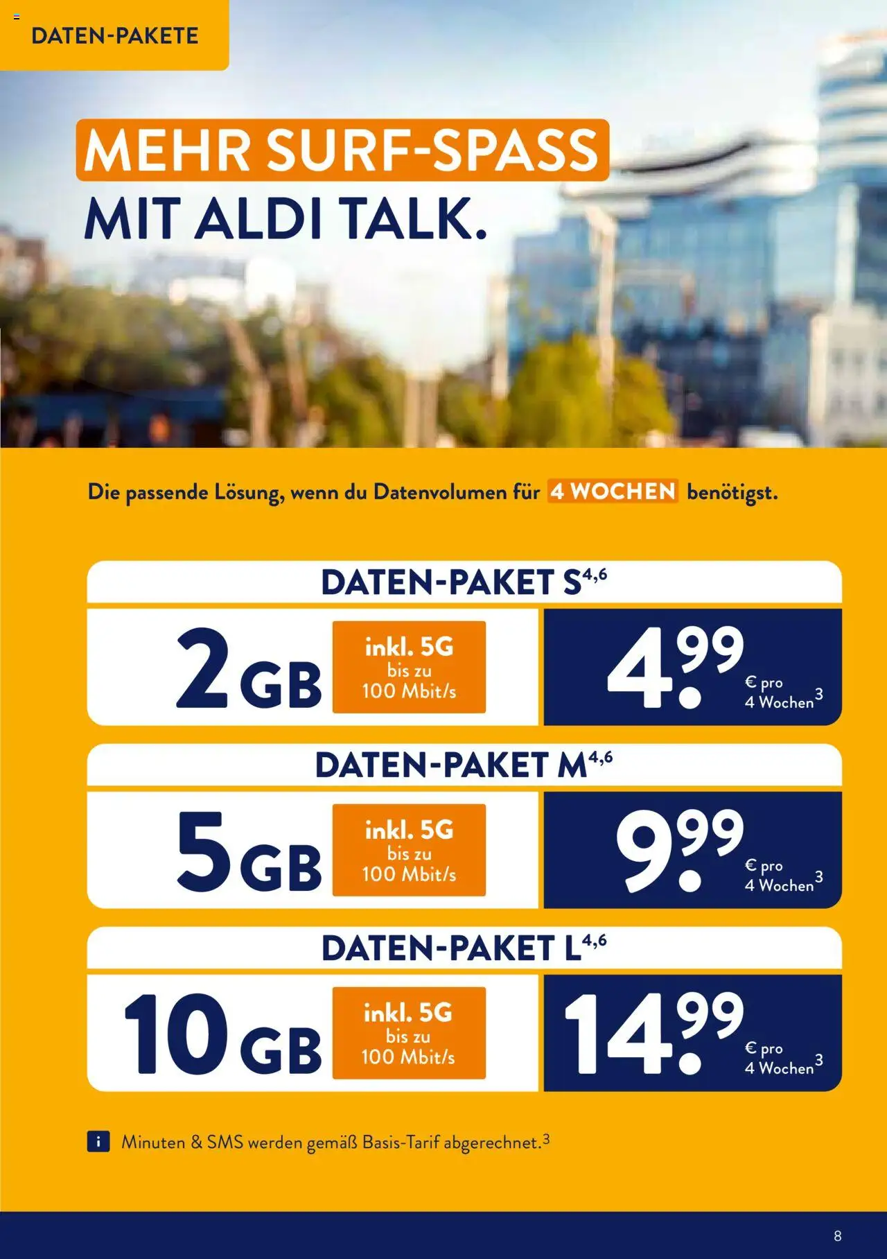 Aldi Talk - gültig ab dem 24.04.2025 | Seite: 8