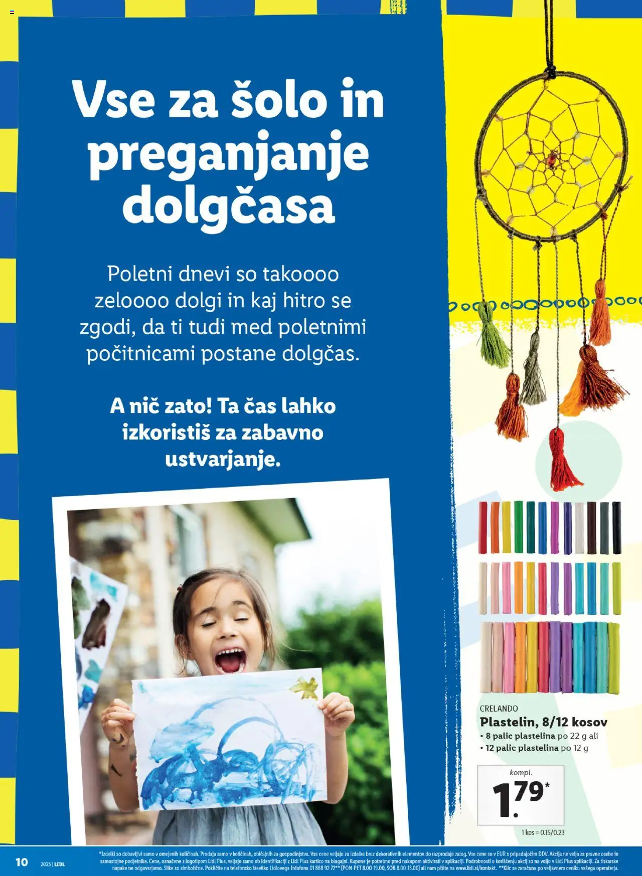 Lidl katalog vše za šolo │ velja od 30.06.2025 | Stran: 10 | Izdelki: Kos