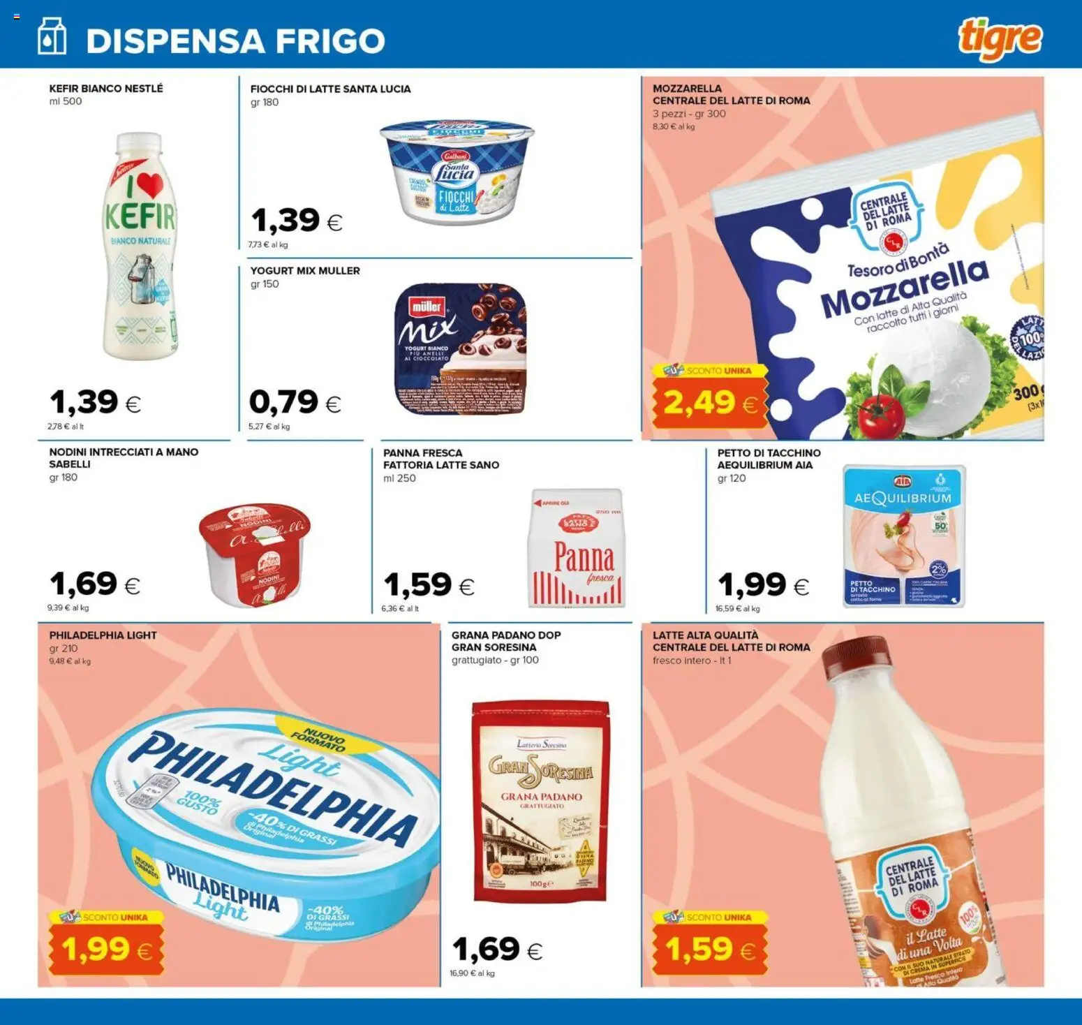 Volantino Tigre del 06.01.2026 | Pagina: 7 | Prodotti: Yogurt, Cioccolato, Panna, Forno