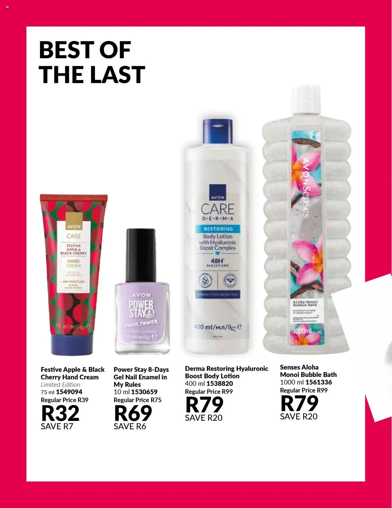 Avon - Womens Month │ valid from 14.08.2025 | Page: 14 | Products: Bath, Cream, Enamel, Lotion