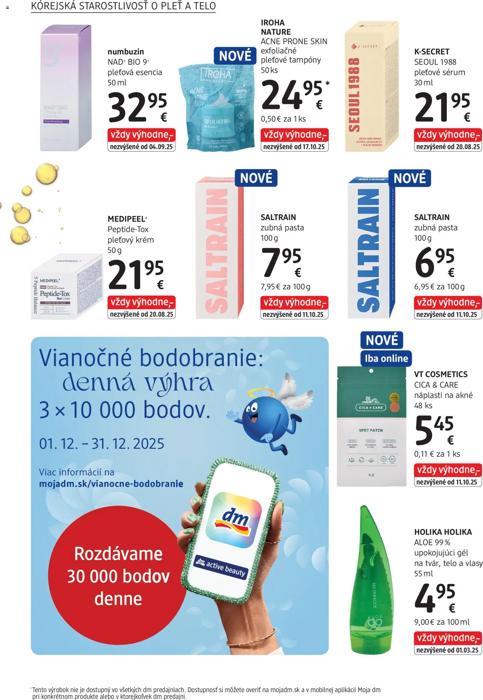 Nové dm drogerie akcie – leták je platný od 01.12.2025 | Strana: 10
