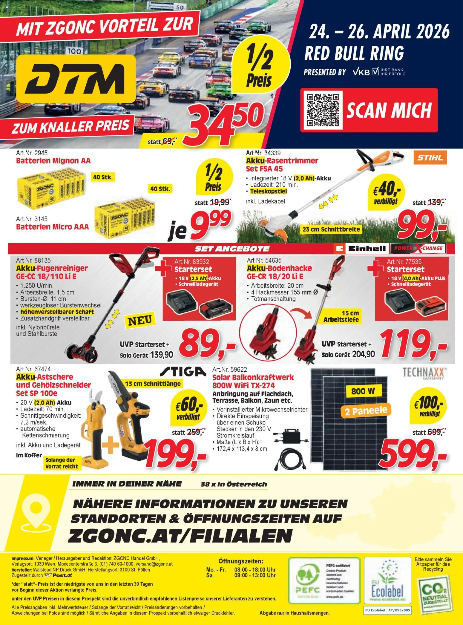 Zgonc Flugblatt März II 2026 gültig ab 01.02.2026 | Seite: 24 | Produkte: Uhr, Kocher