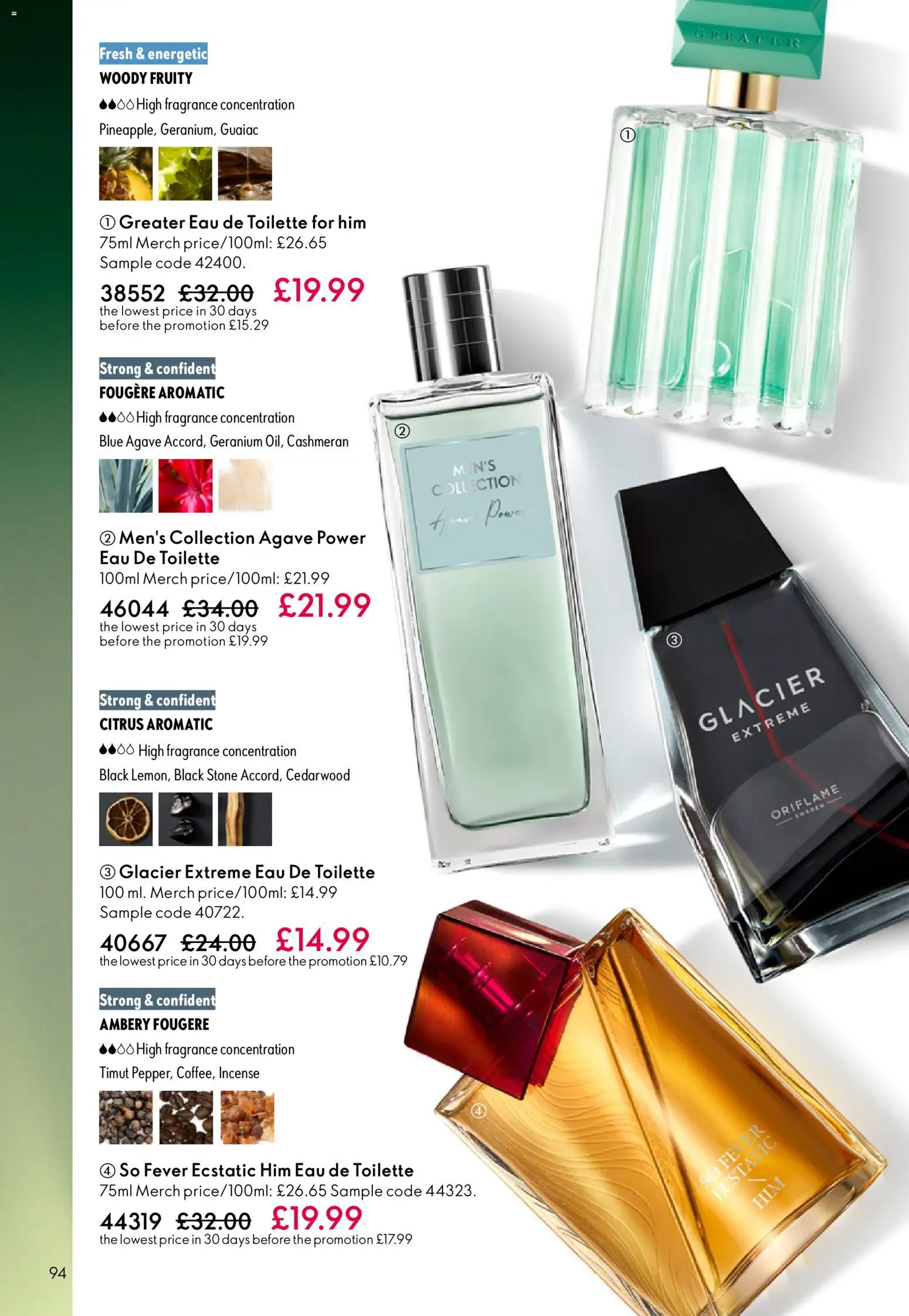 {H1} | Page: 94 | Products: Fragrance, Eau de toilette