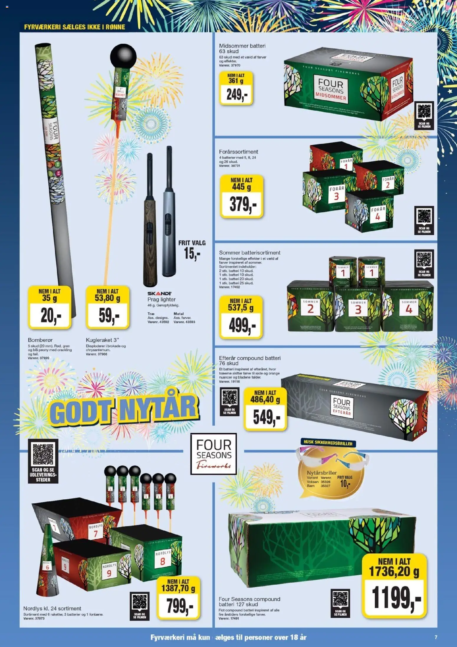 Harald Nyborg tilbudsavis – gyldig fra 15.12.2025 | Side: 7 | Produkter: Batterier, Batteri