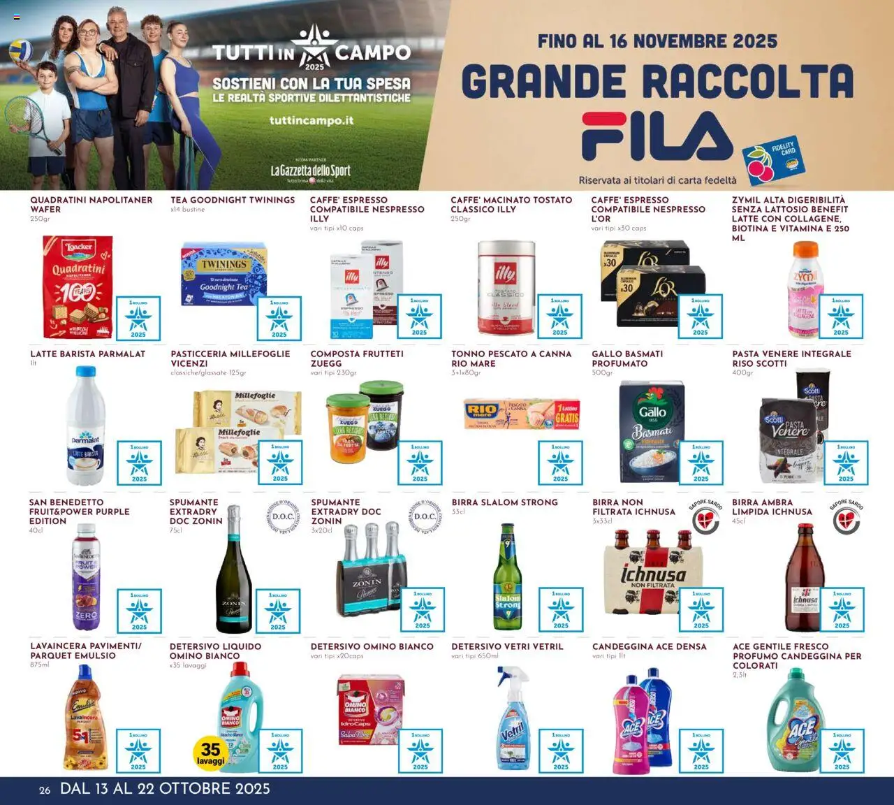 Volantino Pan del 13.10.2025 | Pagina: 26 | Prodotti: Riso, Latte, Pasta, Macinato