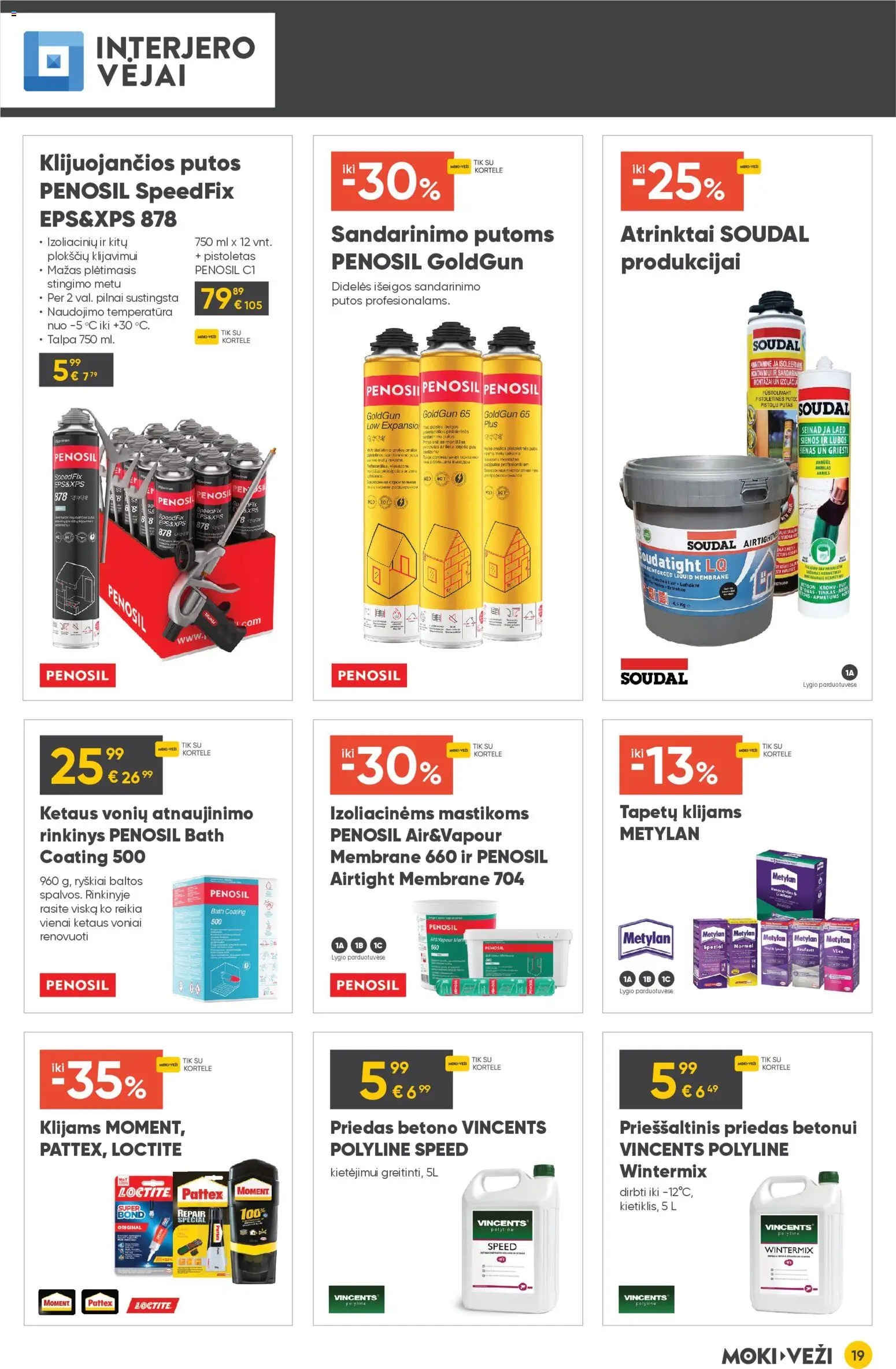 MOKI VEŽI akcijos nuo 11.12.2025 | Puslapis: 19