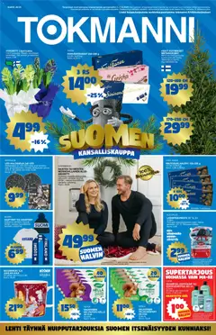 Tokmanni-mainoslehti voimassa 01.12.2025 alkaen