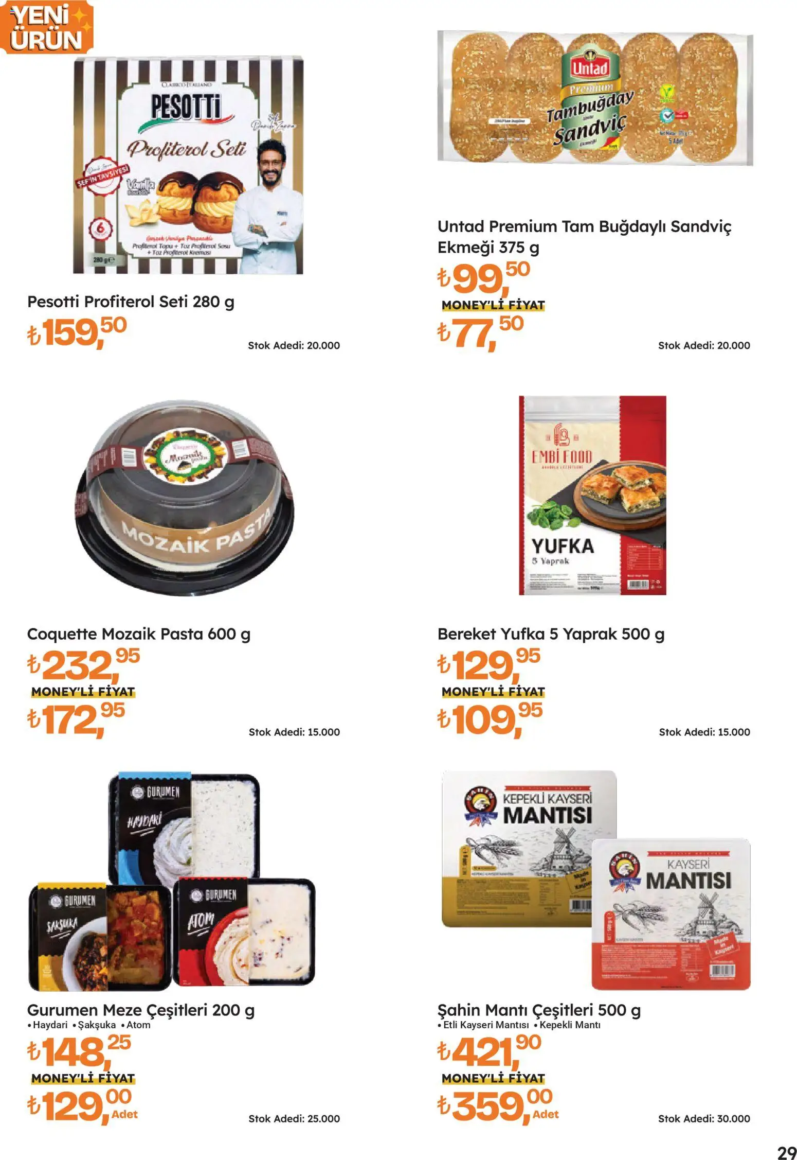 Migros Katalog - 5M Migroskop Dijital - 16.04.2026 tarihinden itibaren geçerlidir | Sayfa: 29 | Ürünler: Mozaik pasta