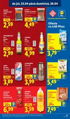 Ofertele Lidl valabile de la 20.04.2026 | Pagină: 67