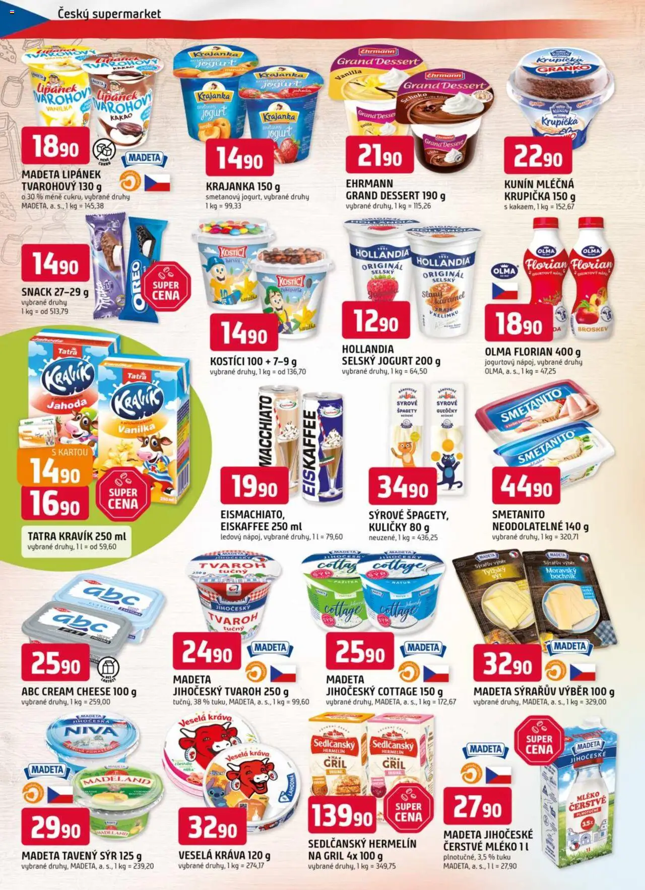 Trefa leták od 10.09.2025 | Strana: 6 | Produkty: Tavený sýr, Králík, Jogurt, Oreo