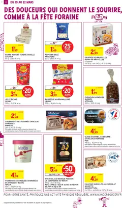 Intermarché - Prévisualisation de GAUFRES DE BRUXELLES HENRI DE BRUXELLES, Gaufres de Bruxelles surgelées, 4 x 85 g soit 340 g valide à partir de 10.03.2026 | Page: 2